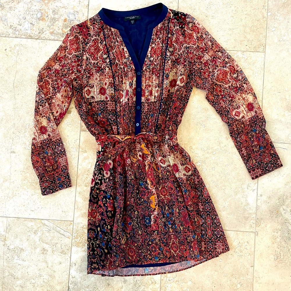 Sanctuary / boho style long sleeve dress